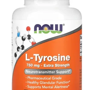 L Tyrosine Extra Strength 750 mg 90 Veg Capsules
